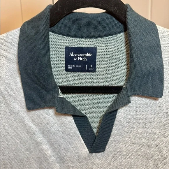 Abercrombie & Fitch Knit Polo – Old Money Vintage Aesthetic - Picture 3 of 4